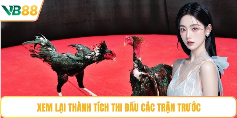 Xem lại thành tích thi đấu các trận trước